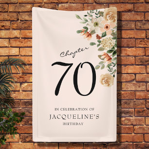 70. Geburtstag Vintag Banner