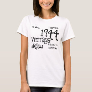 70. Geburtstag Vintage Brew Hergestellt in 1944 v0 T-Shirt