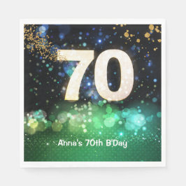 70. Geburtstagsfeier Serviette