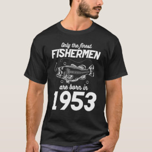 70. Geburtstagsfischerei 70 Jahre alter Fischer 19 T-Shirt
