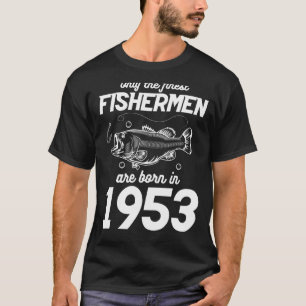 70. Geburtstagsfischerei 70 Jahre alter Fischer 19 T-Shirt