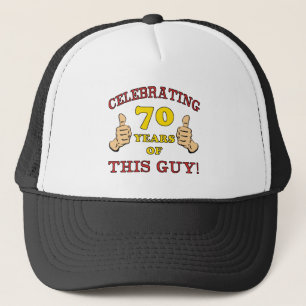 70. Geburtstagsgeschenk für ihn Truckerkappe
