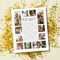 70 Gründe, warum wir Ihnen Foto Collage Geburtstag