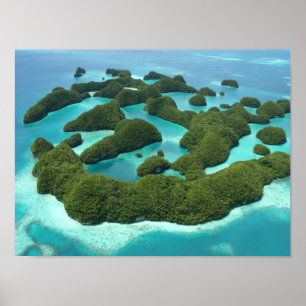 70 Inseln, Palau Poster
