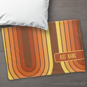 70 Inspirierte Linie Art Sunset Red Orange Yellow Kissenbezug