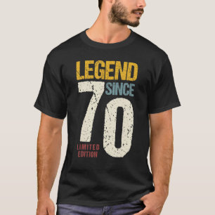 70 Jahre alt Vintag 1952 70. Geburtstagsdekoration T-Shirt