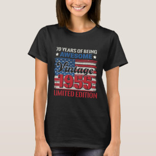 70 Jahre alte Geschenke 70. Geburtstag Amerikanisc T-Shirt
