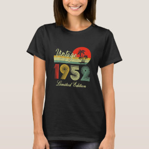 70 Jahre alte Geschenke Vintag 1952 Limited Editio T-Shirt