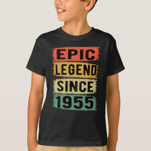 70 Jahre alter Tag Epische Legende 70. Geburtstags T-Shirt
