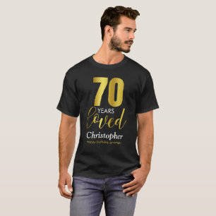 70 Jahre Liebe 70. Geburtstag T-Shirt