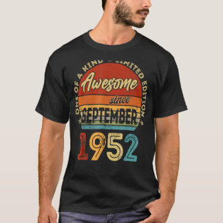 70 Jahre Phantastisch seit September 1952 70. Bir T-Shirt