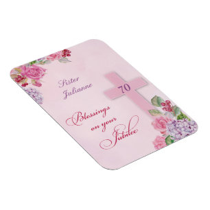 70. Jahrestag des religiösen Lebens katholische Nu Magnet