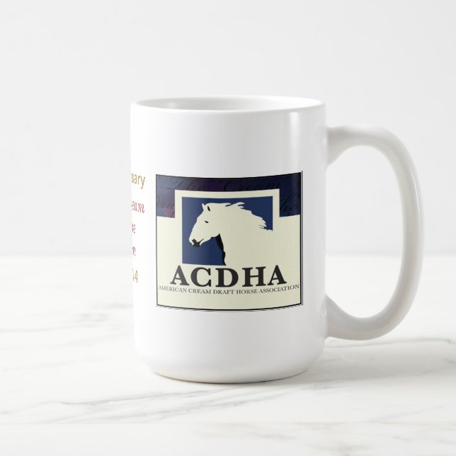 70. Jahrestags-Keramik-Tasse Tasse (Rechts)