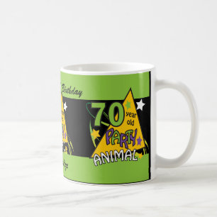70 Jährig-Party-Tier - 70. Geburtstag Tasse