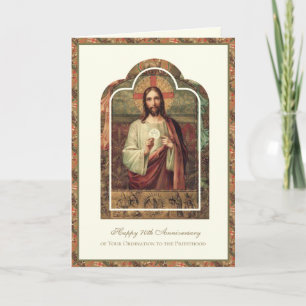 70. PRIEST JAHRESTAG KARTE