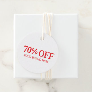 70% Rabatt Geschenkanhänger
