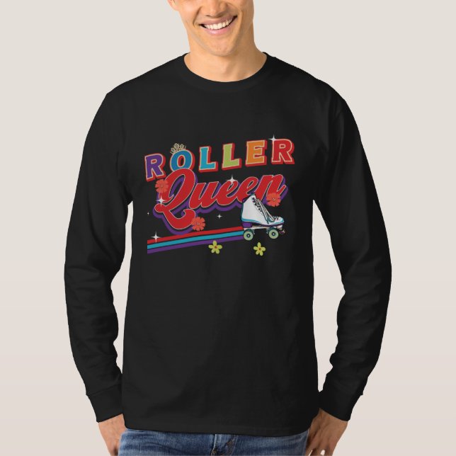 70 s Costume and Retro Roller Disco Outfit for Rol T-Shirt (Vorderseite)