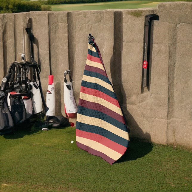 70 Streifen Golfhandtuch (Golf towel)