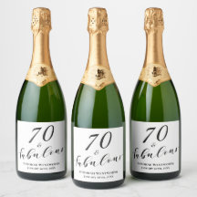 70 und Fabulous Siebzigster Geburtstag Elegantes S