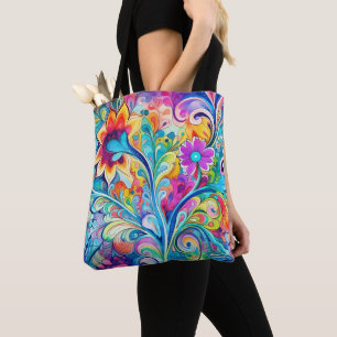 70er 60er Psychedelischer Hippie Retro Hip