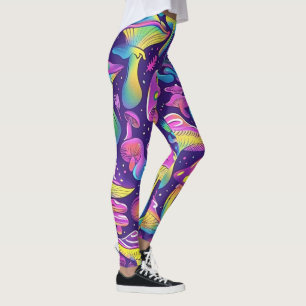 70er 60er Psychedelischer Hippie Retro Hip Leggings