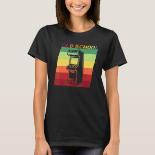 70er 80er 90er Vintage Retro Arcade-Videospiel Alt T-Shirt