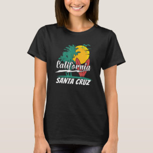 70er 80er Jahre in der kalifornischen Stadt Santa T-Shirt