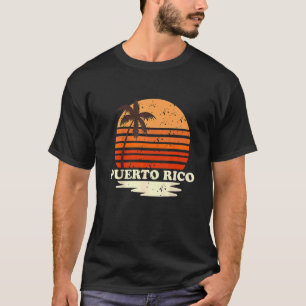 70er 80er Puerto Rico Vintage Nordamerika Fan T-Shirt