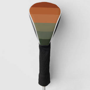 70er 80er Retro Streifen Golf Headcover