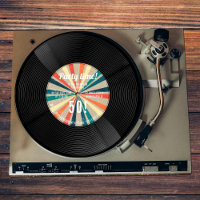 70er 80er Retro Vintag Vinyl Record Music Geburtst