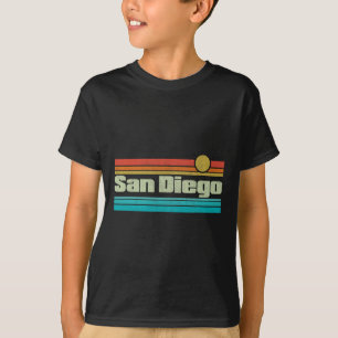 70er 80er Surfen Kalifornien Ca San Diego T-Shirt