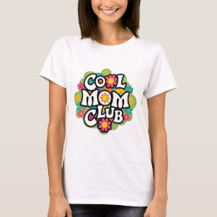 70er Aesthetic Cool Mama Club T-Shirt