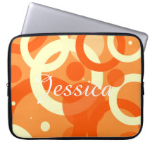 70er Ästhetik Orange Swirl