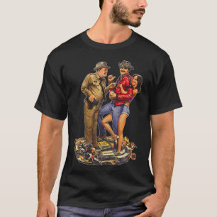 70er Auto 80er 90er beste Offline-Filmzeit Vintage T-Shirt