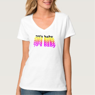 70er Baby lustiges Geburtstagsgeschenk geboren 197 T-Shirt