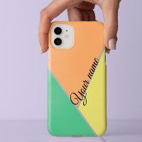 70er COlor-Blockgeometrisches Abstraktes Muster