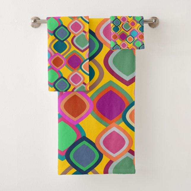 70er Colors Badhandtuch Set (Insitu)