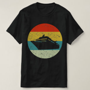 70er der Vintagen Silhouette T-Shirt