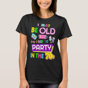 70er Design Women Rave Outfit & 70er Festival Co T-Shirt