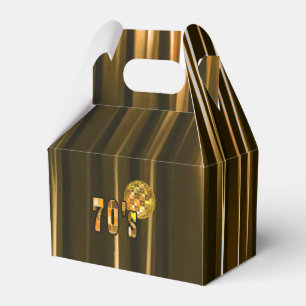 70er Disco Party Geschenkschachtel