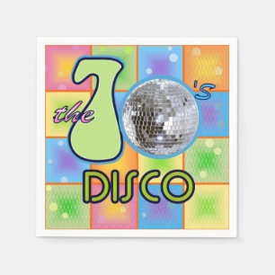 70er Disco Serviette