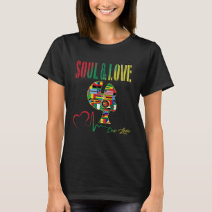 70er Funk Afro Soul Boogie Tanz Liebeszug Funky P T-Shirt