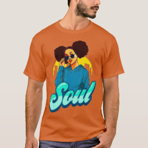 70er Funk Soul Shirt Retro Disco Afro Vintage