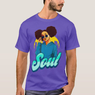 70er Funk Soul Shirt Retro Disco Vintage Afro