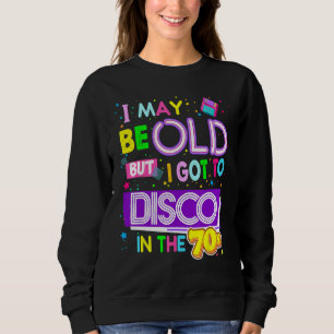 70er für Frauen Rave Outfit & 70er Festival Kostüm Sweatshirt