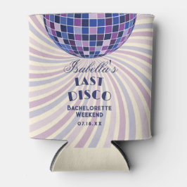 70er Groovy Letzte Disco Junggeselinnen-Abschied Dosenkühler