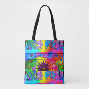 70er Hippie groovy Flower Power