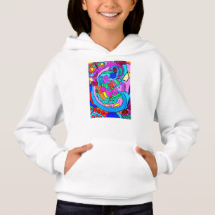 70er Hippie-Liebe Hoodie