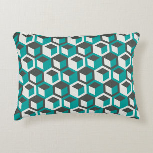 70er inspiriert abstrakte geometrisch geometrisch dekokissen