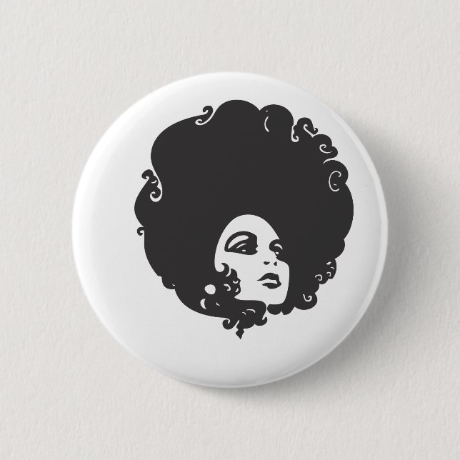 70er Jahre Chick Button (Vorderseite)